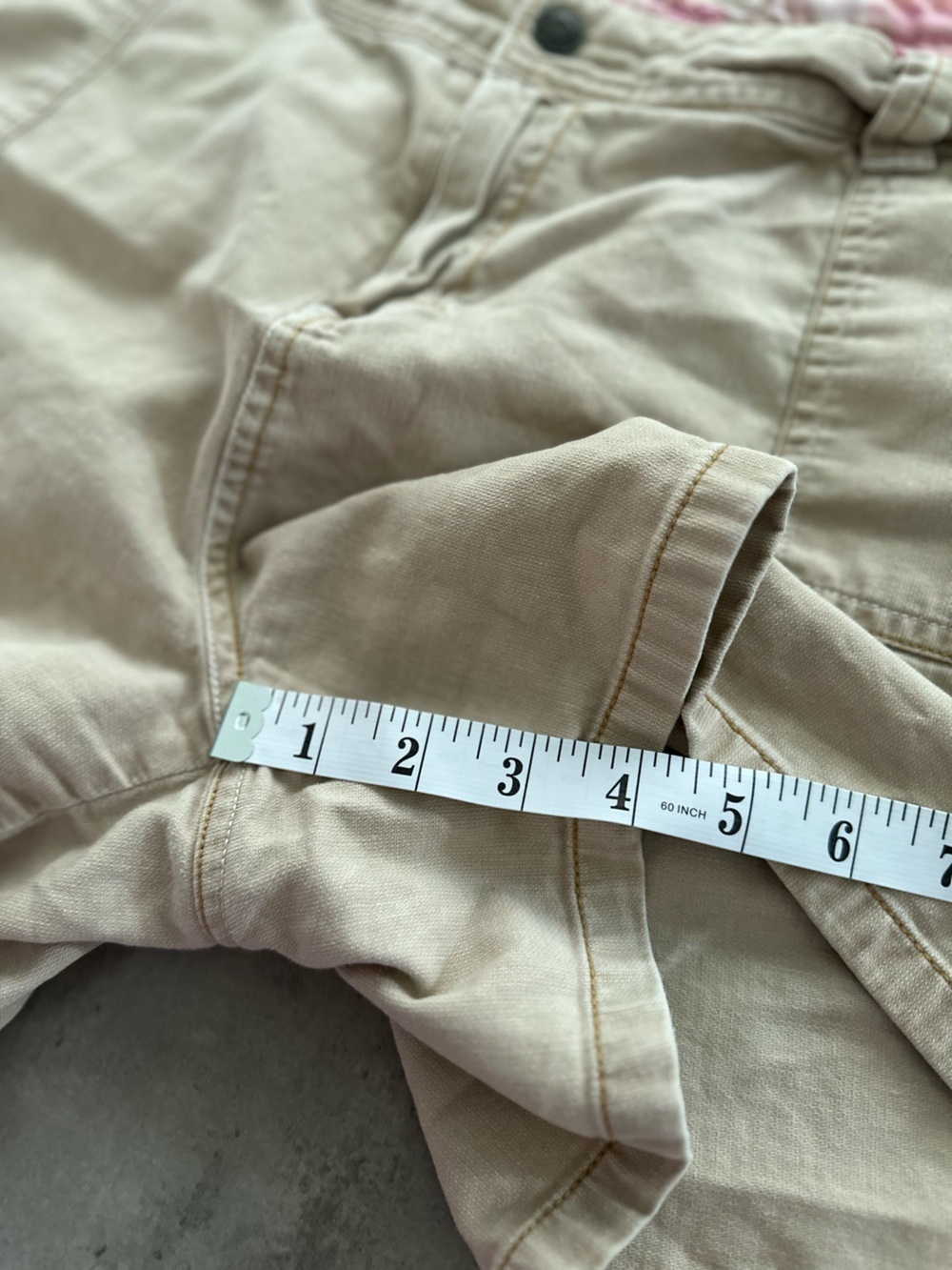 Cherokee Tan Utility Shorts | High Rise - Picture 11 of 14
